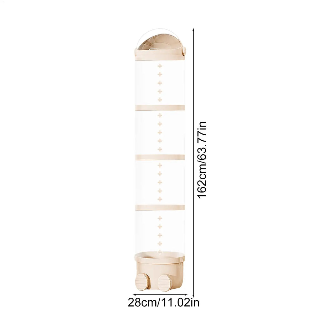 Plush Doll Storage Tube 3 layer / 4 layers Stuffed Animal Storage Toy Display Transparent Stuffed Dolls Storage Bucket Organizer
